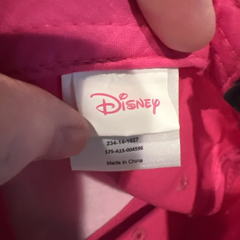 Beautiful Youth Hat Cap Disney Minnie Mouse Pink Adjustable back NICE‎